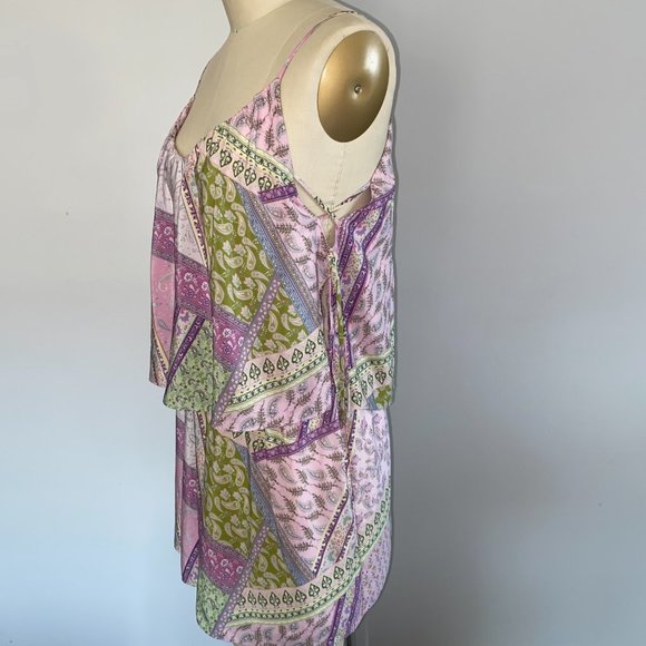 Amanda Uprichard Layered Boho Dress - Picture 2 of 9